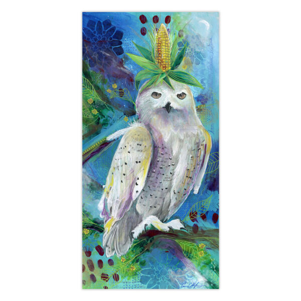 Knowledge-Speaks-but-Wisdom-Listens Knowledge Speaks, but Wisdom Listens – Original Art