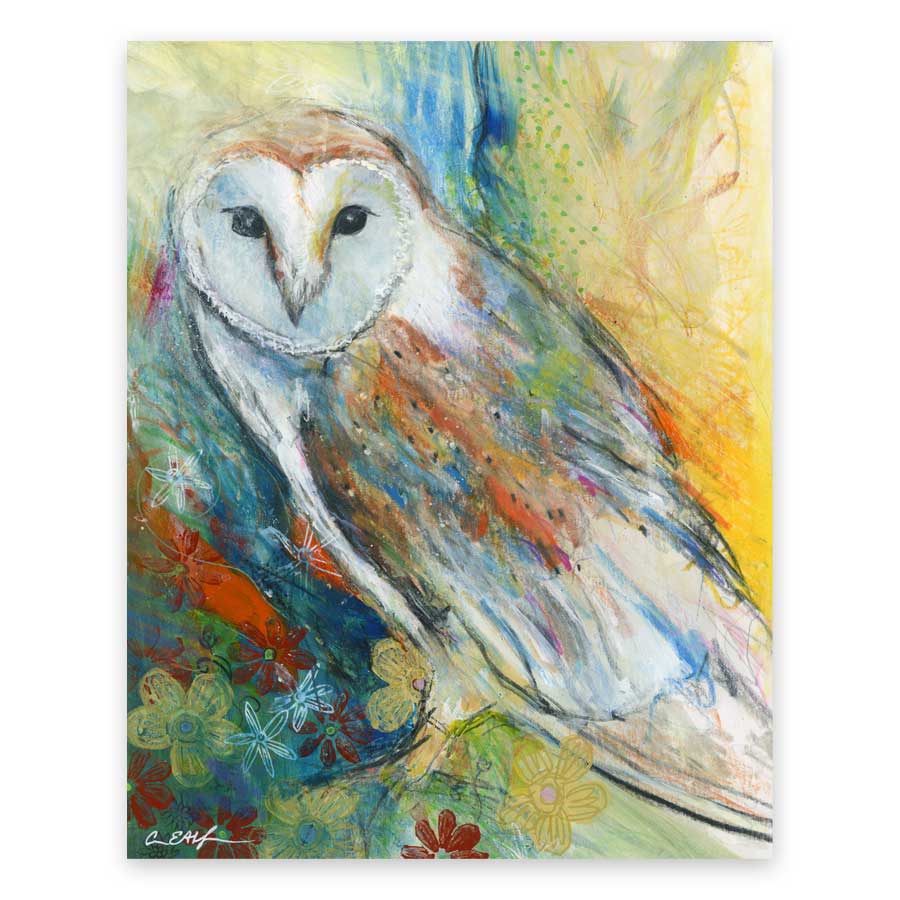 barn-owl-at-sunset-print
