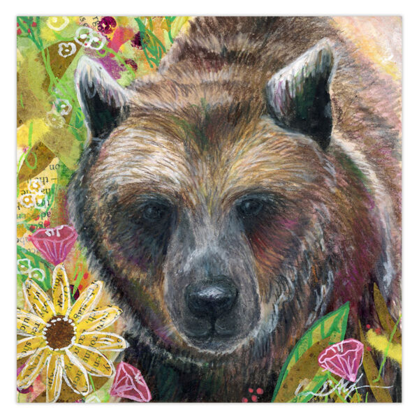 bear-in-flowers Bear in Flowers