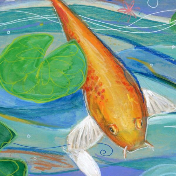 Big Spring Koi – Art Print