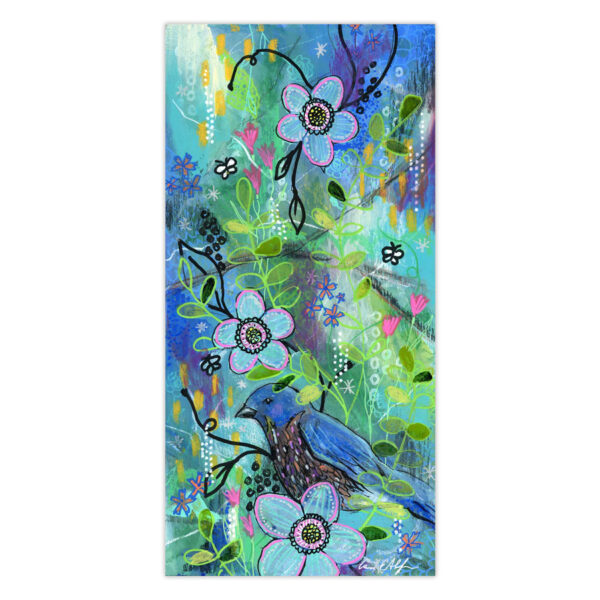 blue-bird-resting Bluebird Resting – Original Art