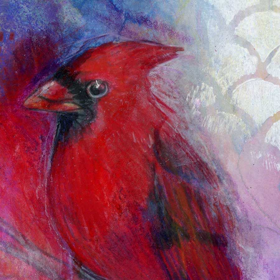 cardinal-at-dusk-close