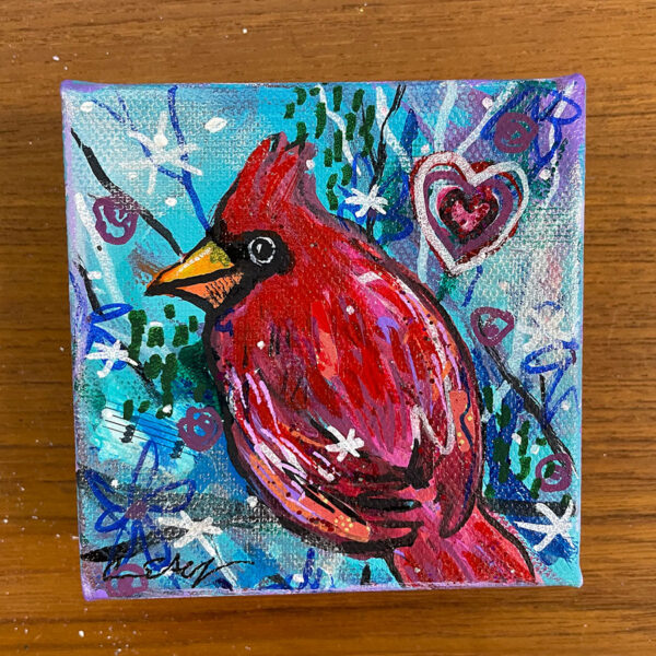 cardinal2a Cardinal #2 - Original Art