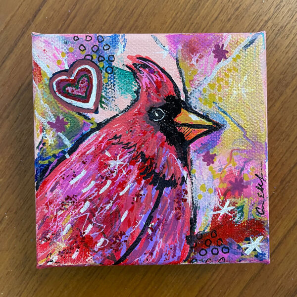 cardinal3a Cardinal #3 - Original Art
