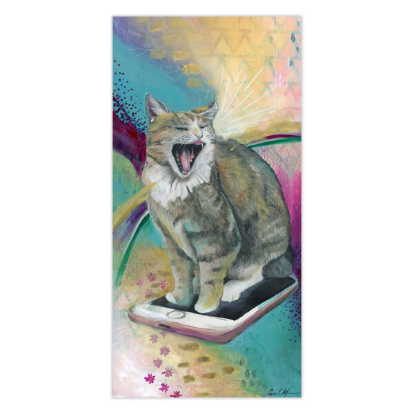 cats-got-your-tongue Cat’s Got Your Tongue – Original Art