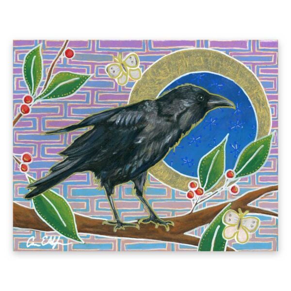 curious-raven-print Curious Raven – Art Print