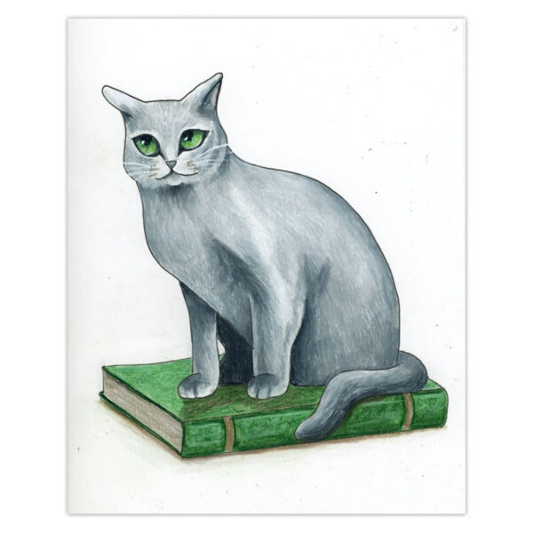 did-i-just-roll-my-eyes-outloud-again Did I Just Roll My Eyes Outloud Again Sassy Cat – Original Art