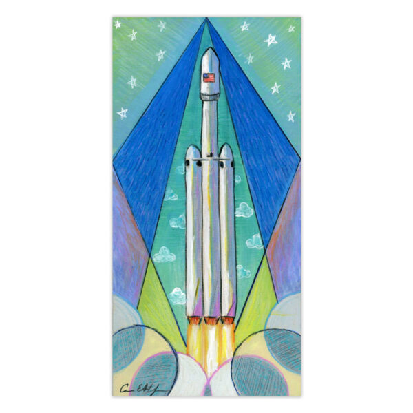 Falcon Heavy - Original Art
