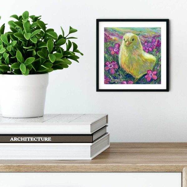 flower-chick-wall Flower Chick – Art Print