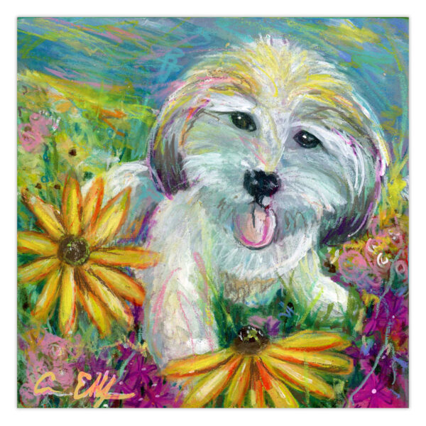 fluffy-dog Fluffy Dog – Original Art