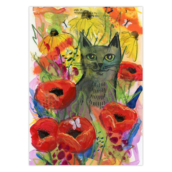 furry-flower Flurry Flower – Original Art