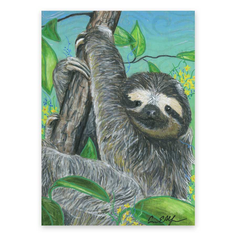 hanging-around-print