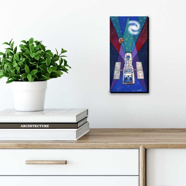 hubble-wall Hubble – Art Print