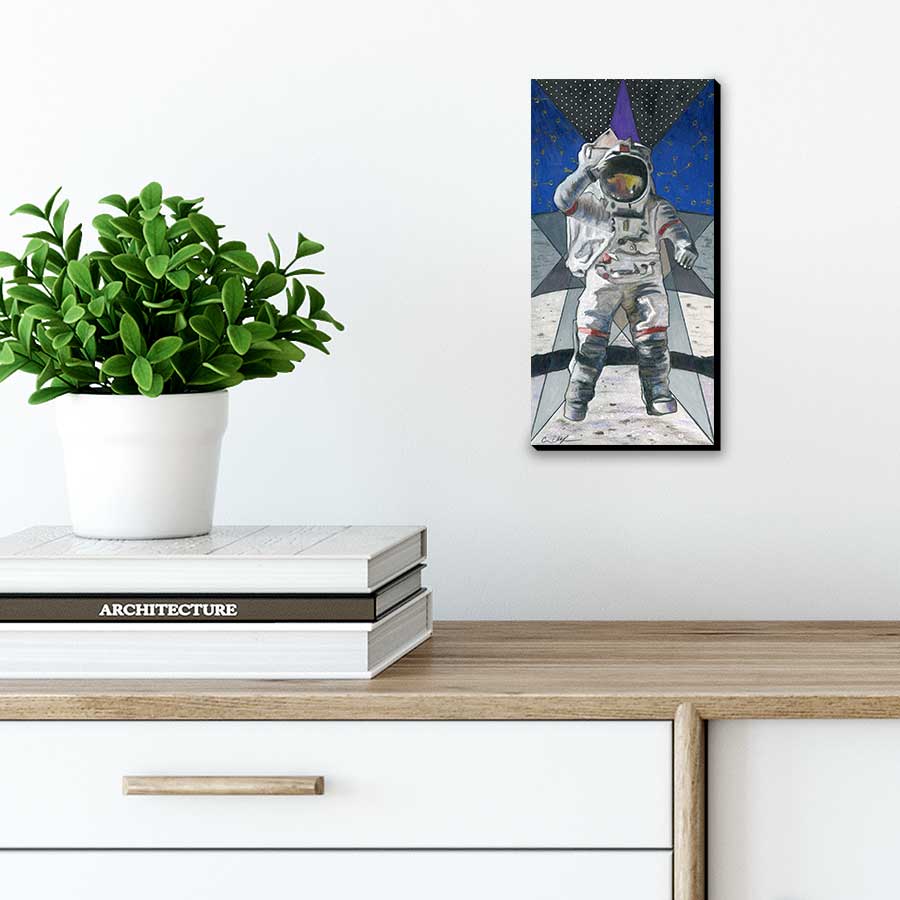 jumping-salute-wall Jumping Salute – Art Print