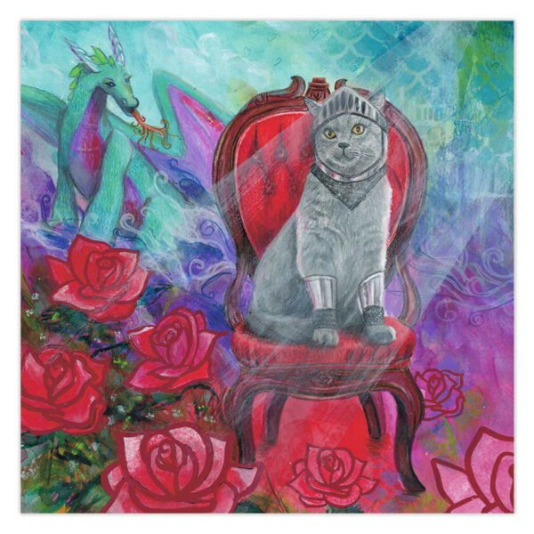 knight-cat Knight Cat – Original Art