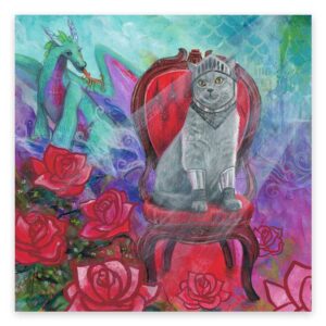 Knight Cat – Art Print