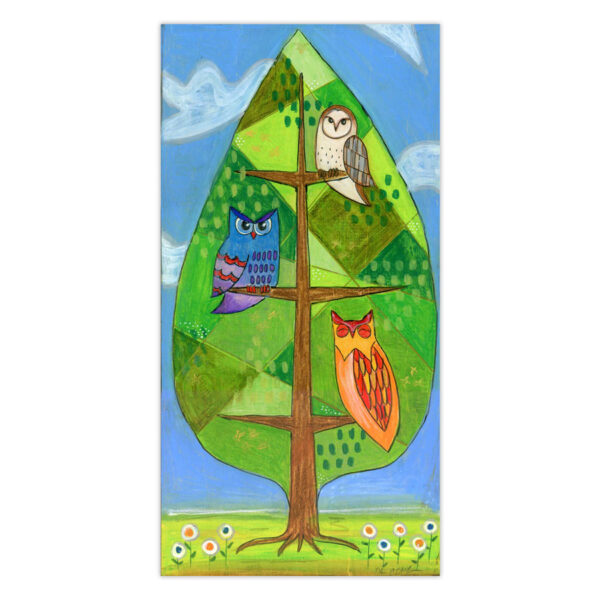 owl-tree Owl Tree – Original Art