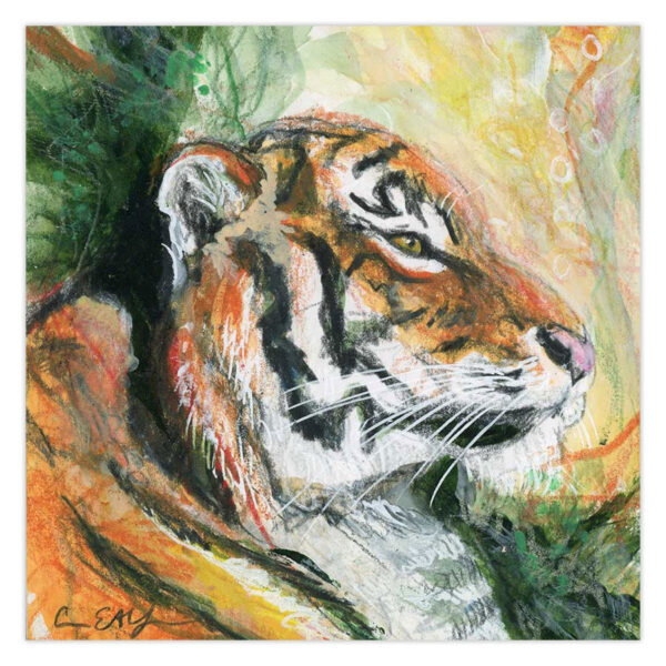 rpoud-tiger Proud Tiger – Original Art