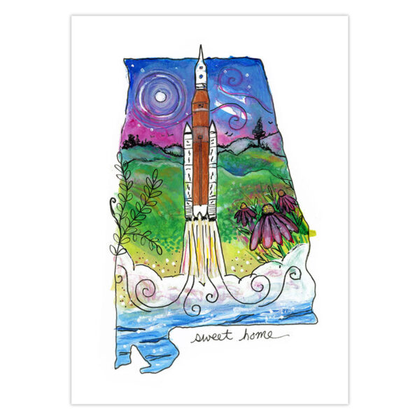 sls-tales-flight-(AL) SLS Takes Flight (AL) – Original Art