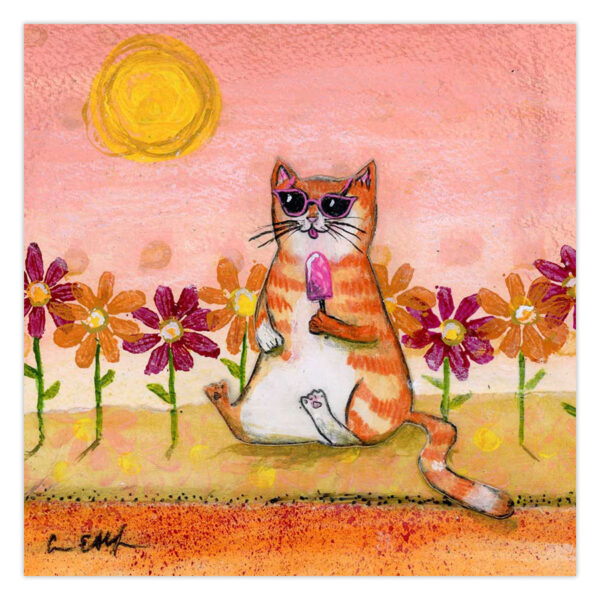 Summer Cat - Original Art