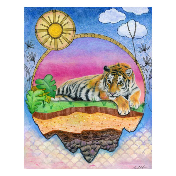 Tigers for Tomorrow – Original Art