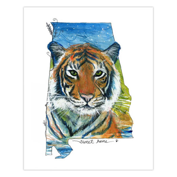 track-em-tigers Track ‘Em Tigers (AL) – Original Art