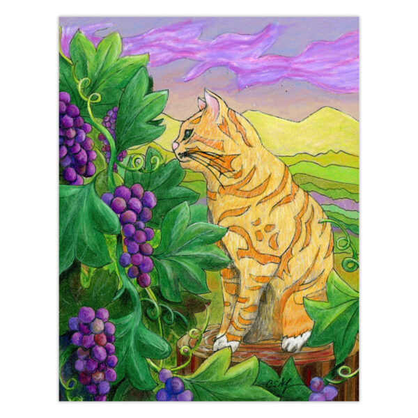 Vineyard Tabby – Original Art